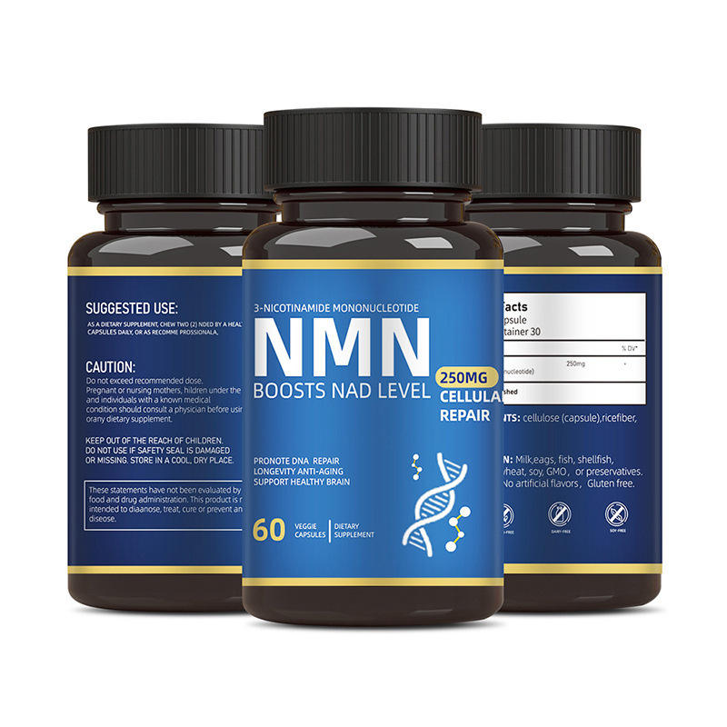 Liposomal Resveratrol NAD Dietary Supplement Capsules Formula