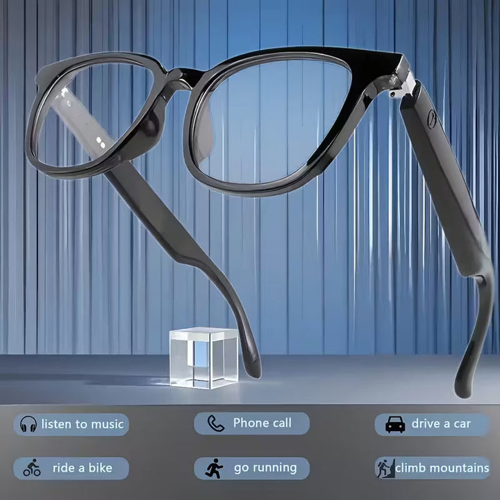 2025 Wireless Smart Glasses Auto Dimming Touch Control