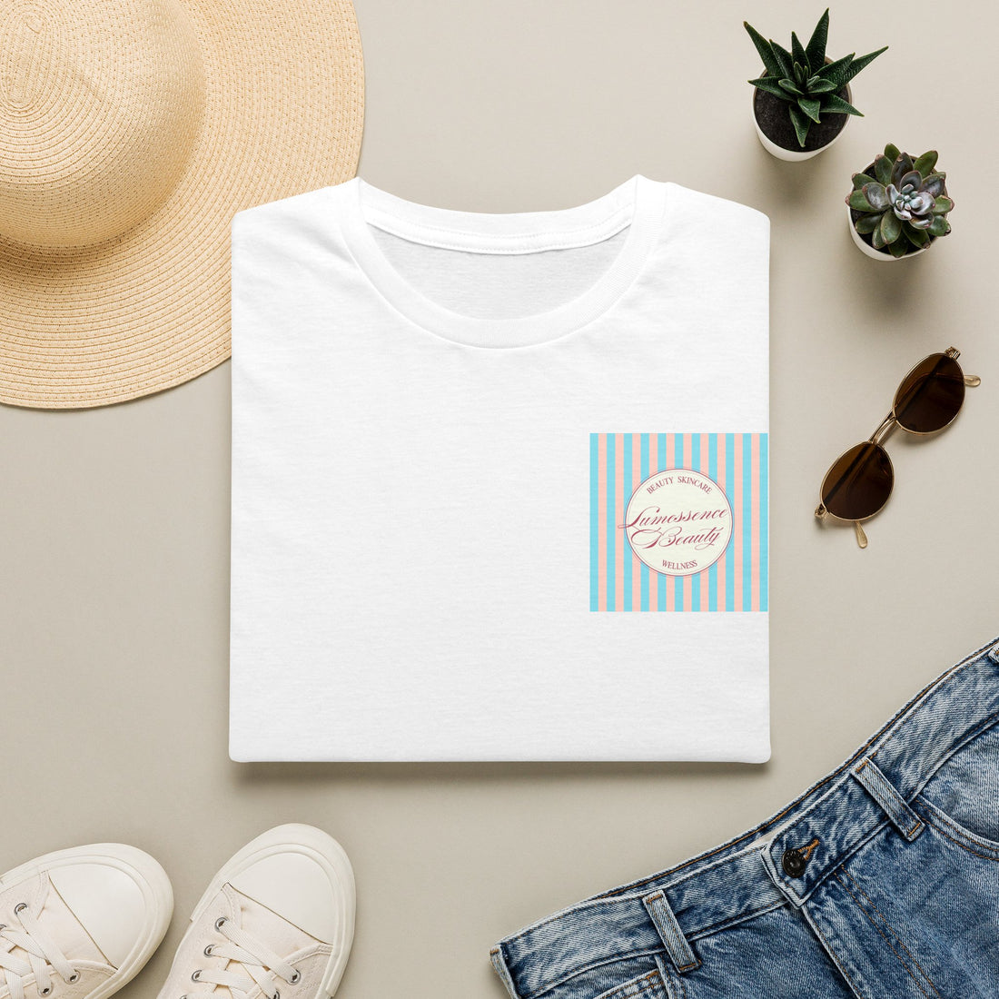Lumessence Beauty Logo Tee -Unisex Soft-style T-Shirt