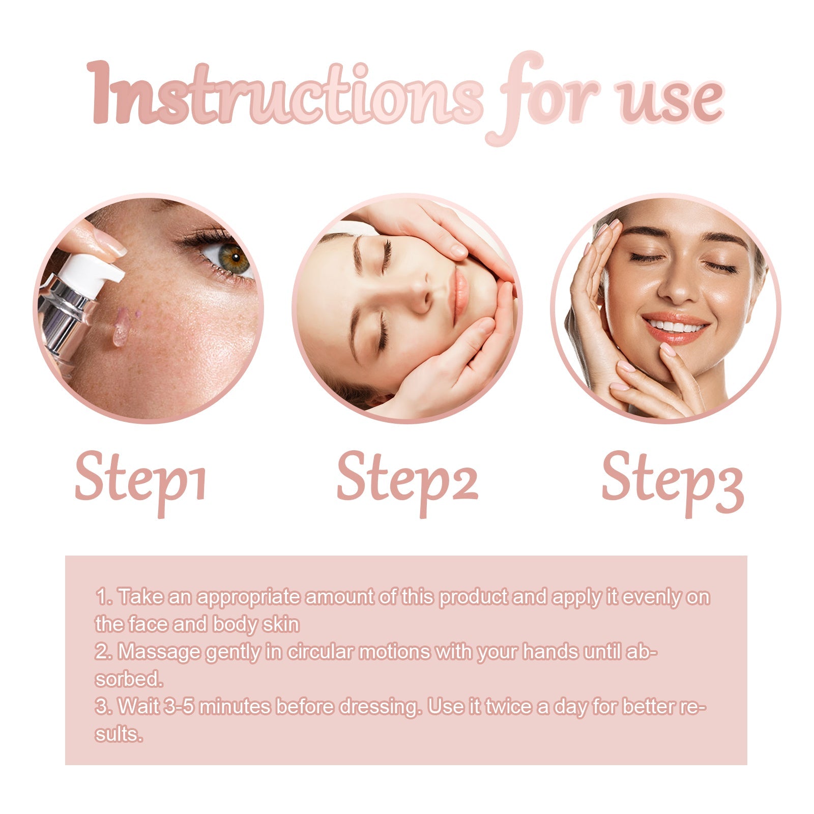 Smoothing Body Serum Moisturizing Repairing Dry Skin Treatment