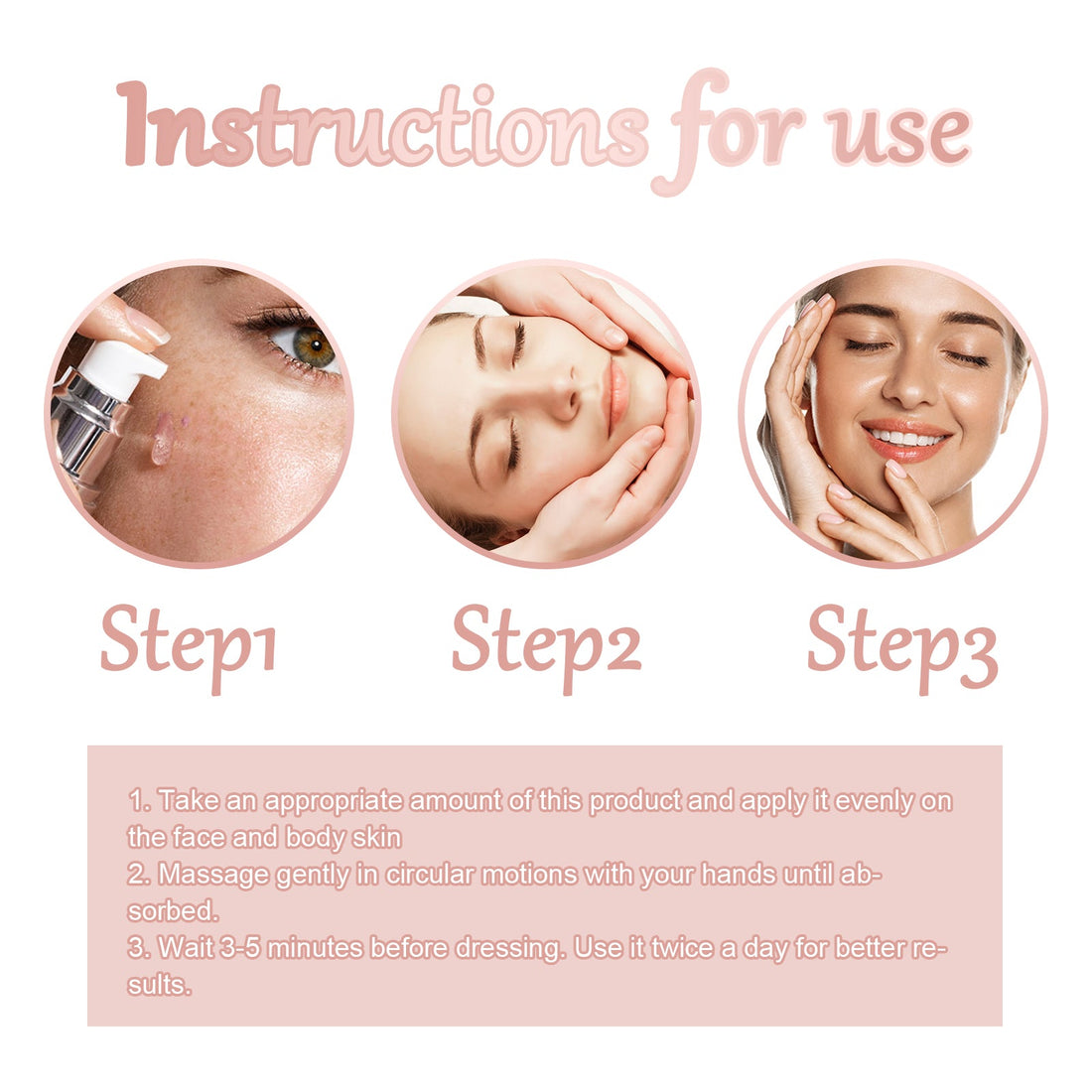 Smoothing Body Serum Moisturizing Repairing Dry Skin Treatment