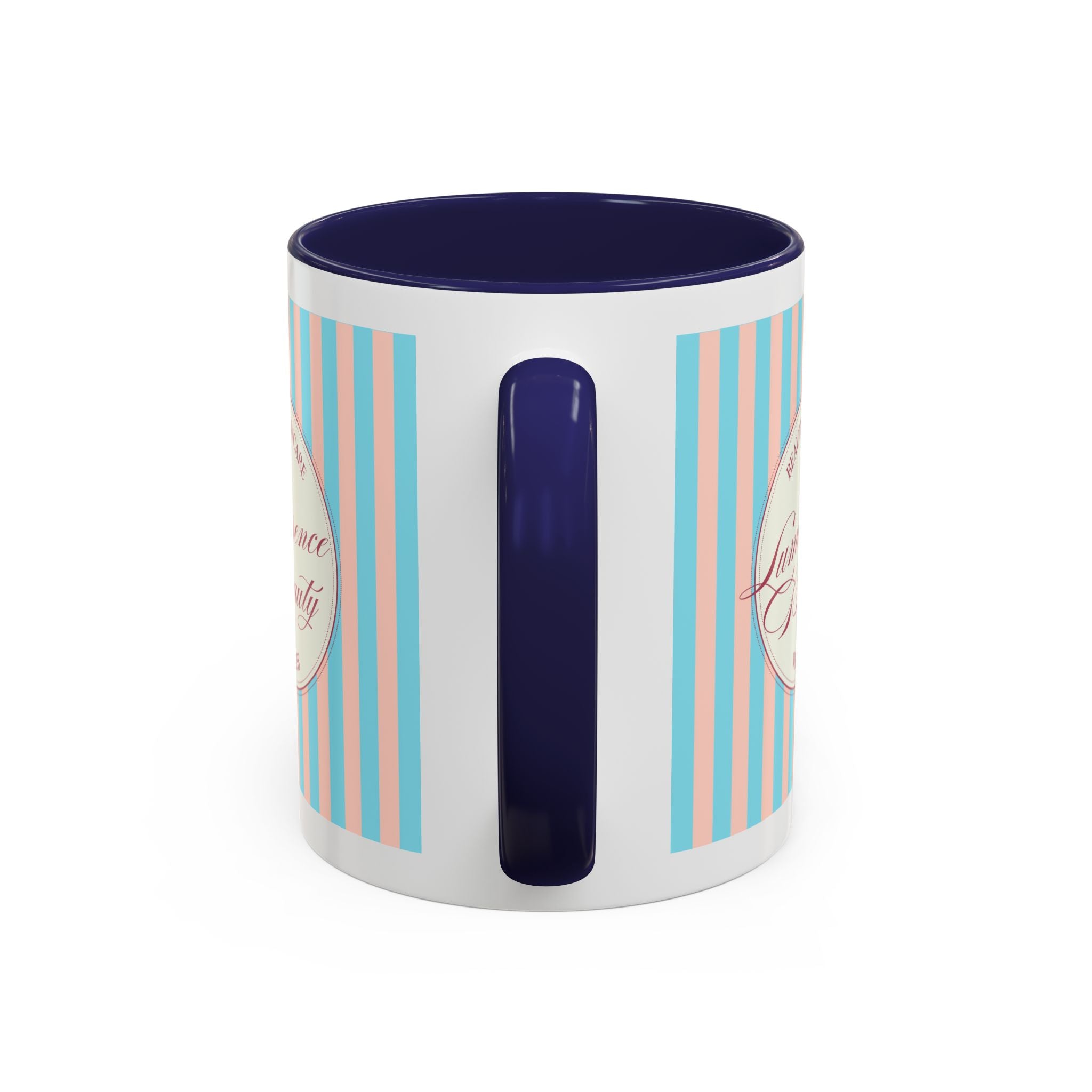 Lumessence Beauty Striped Logo - Accent Coffee Mug 11/15oz
