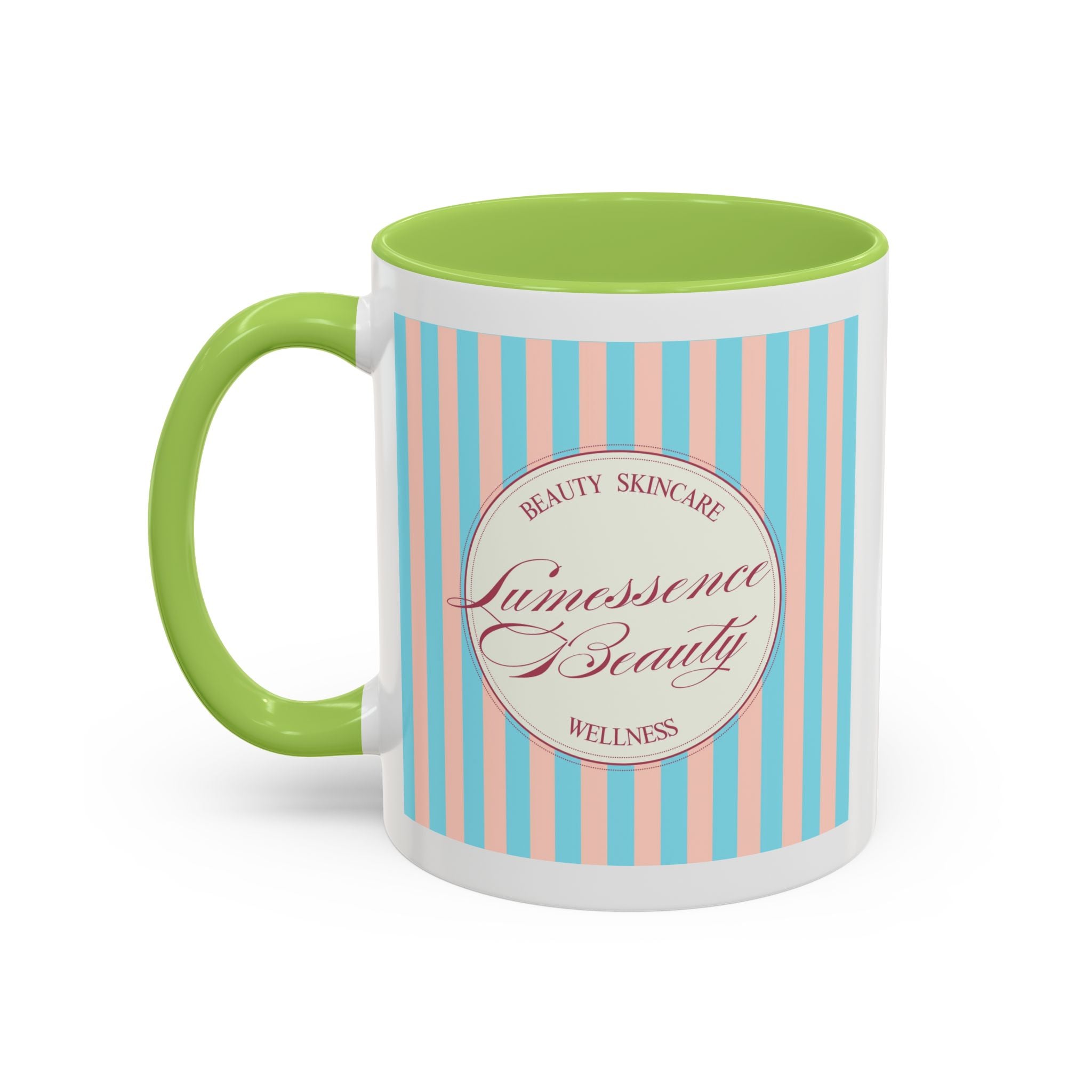 Lumessence Beauty Striped Logo - Accent Coffee Mug 11/15oz