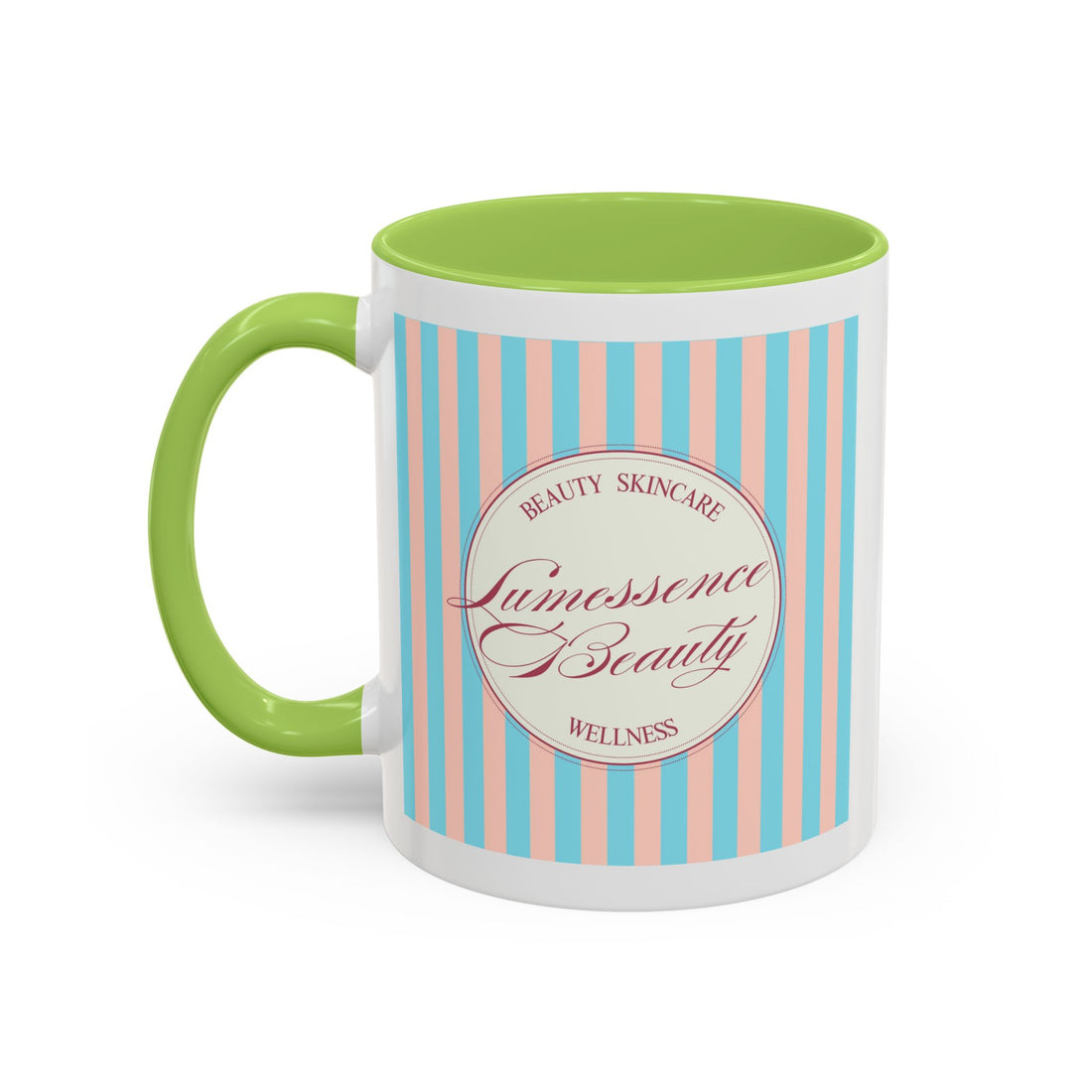 Lumessence Beauty Striped Logo - Accent Coffee Mug 11/15oz