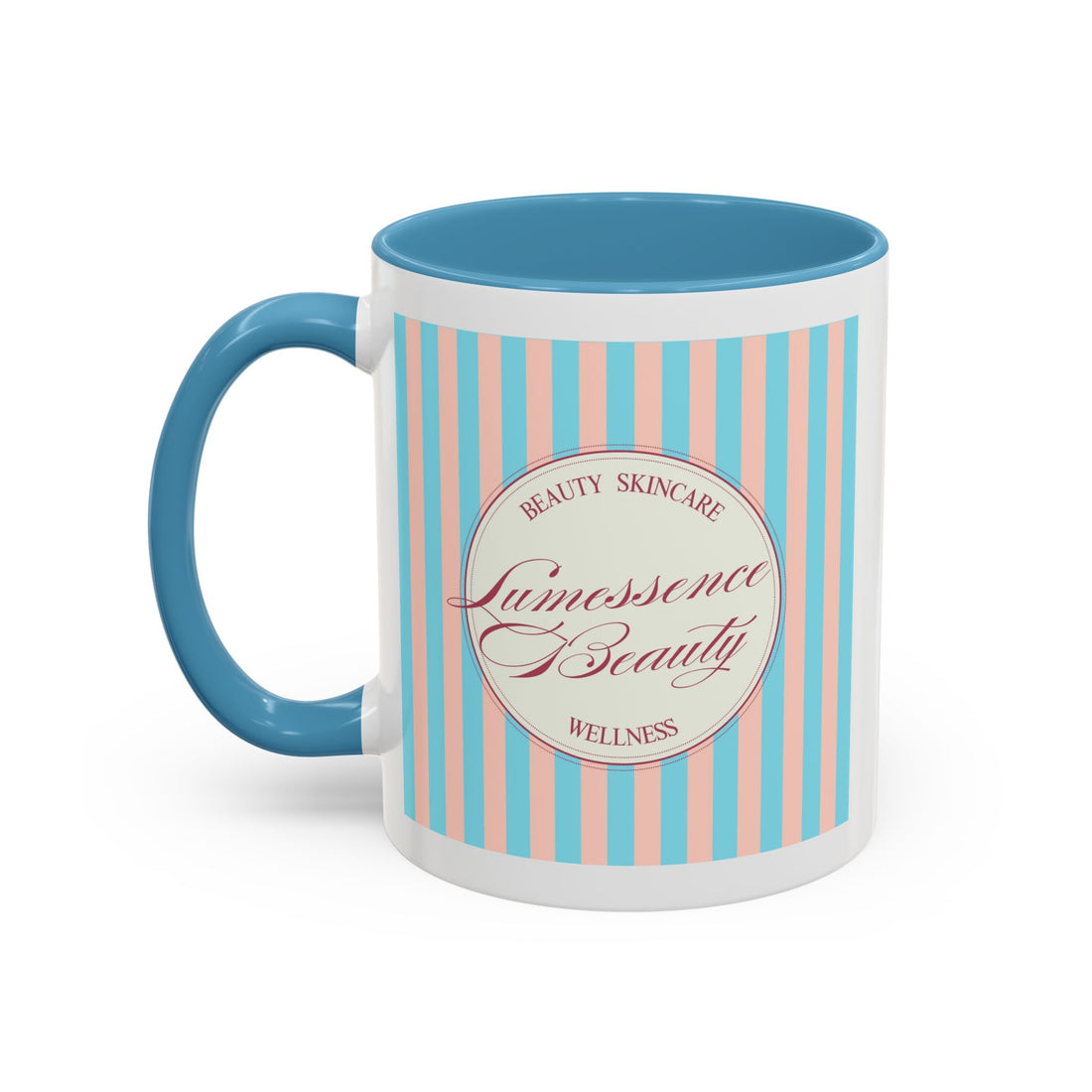 Lumessence Beauty Striped Logo - Accent Coffee Mug 11/15oz