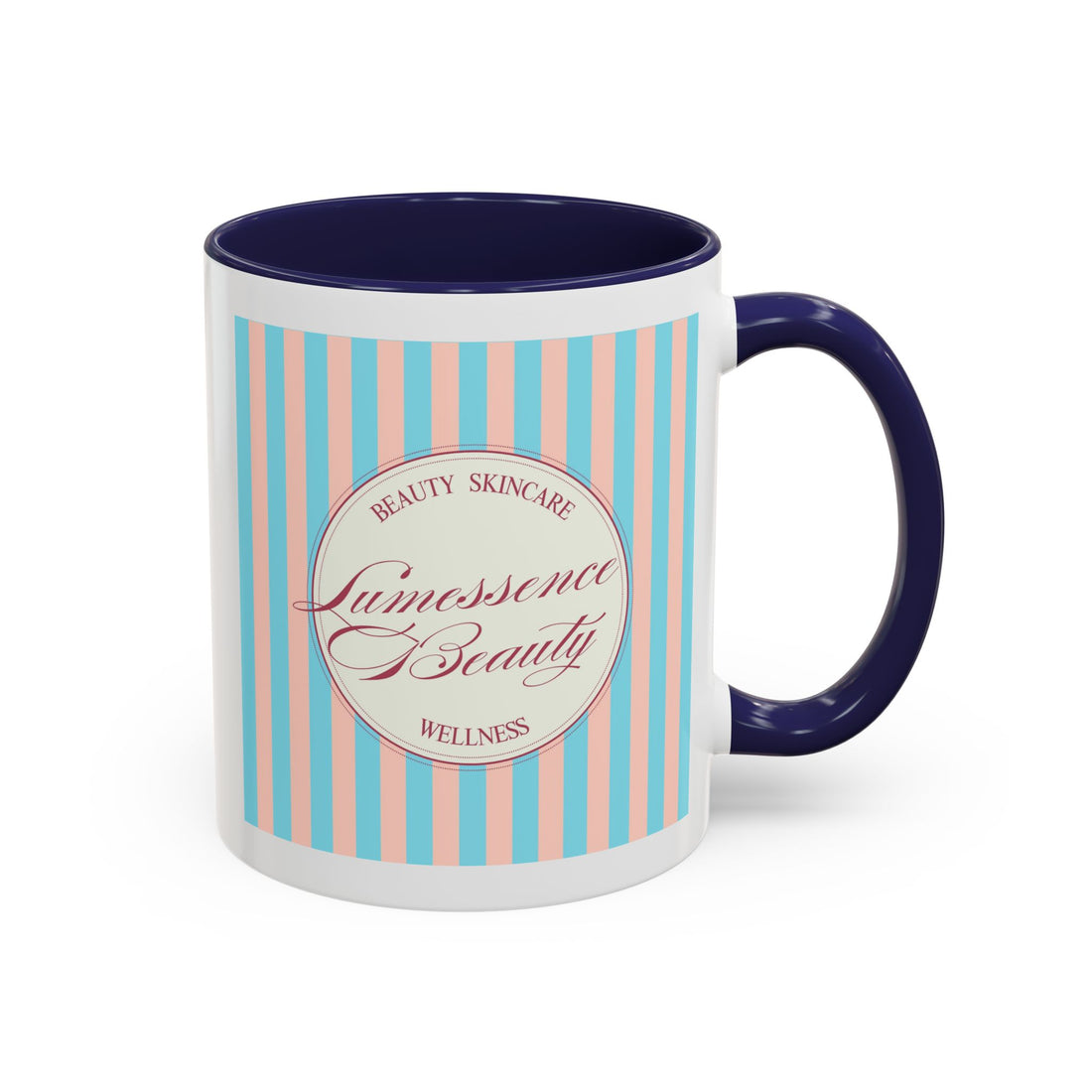 Lumessence Beauty Striped Logo - Accent Coffee Mug 11/15oz