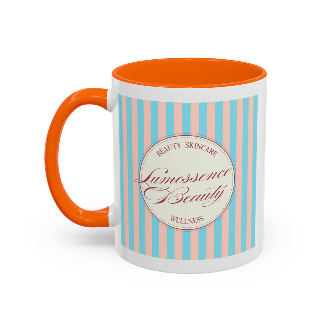 Lumessence Beauty Striped Logo - Accent Coffee Mug 11/15oz