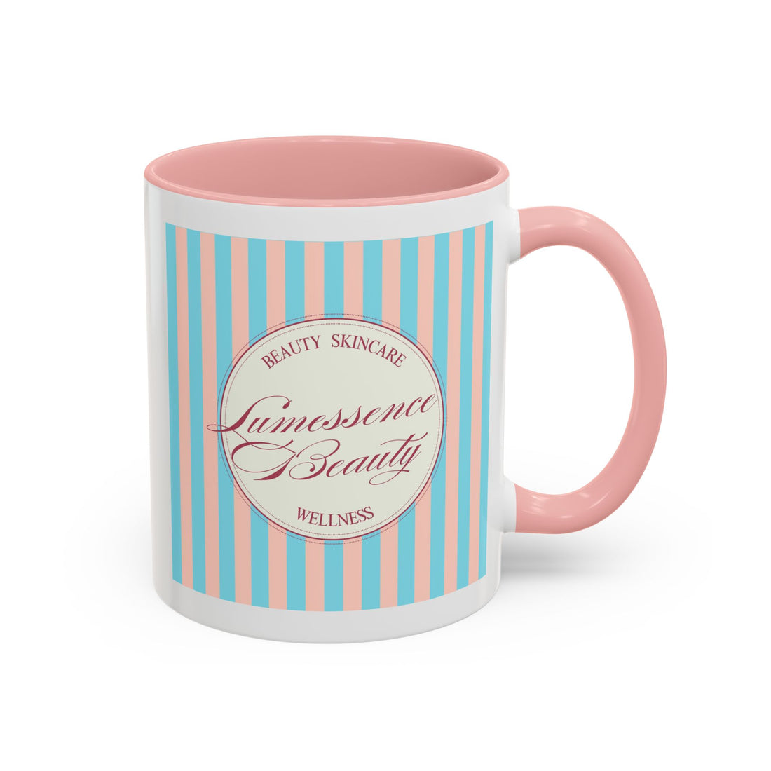 Lumessence Beauty Striped Logo - Accent Coffee Mug 11/15oz