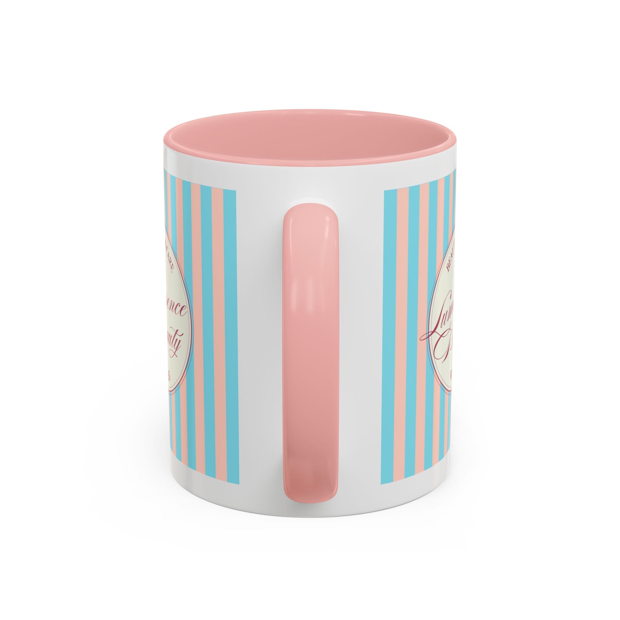 Lumessence Beauty Striped Logo - Accent Coffee Mug 11/15oz