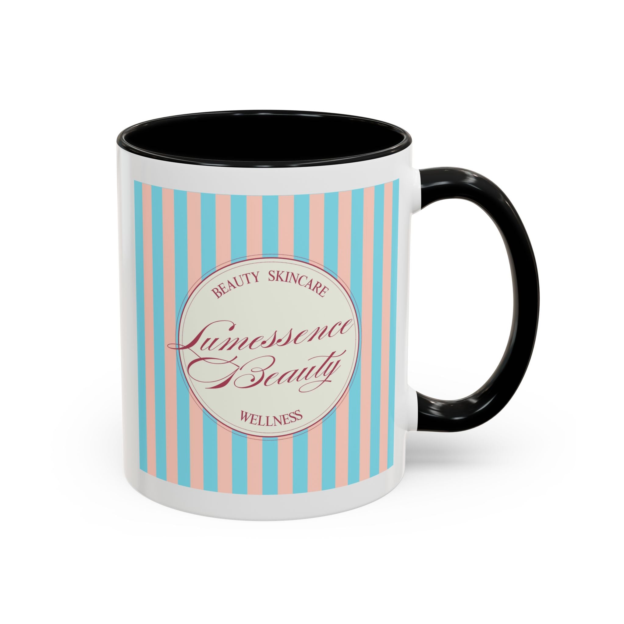 Lumessence Beauty Striped Logo - Accent Coffee Mug 11/15oz