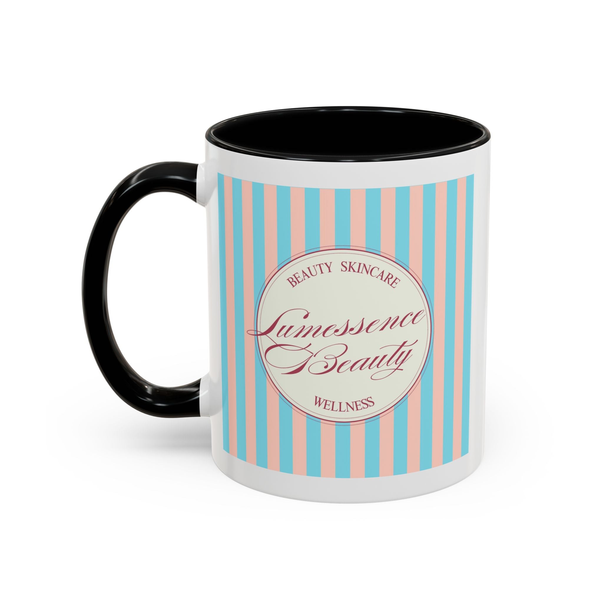 Lumessence Beauty Striped Logo - Accent Coffee Mug 11/15oz