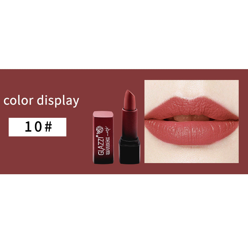 Small Square Matte Moisturizing Long Lasting Portable Lipstick