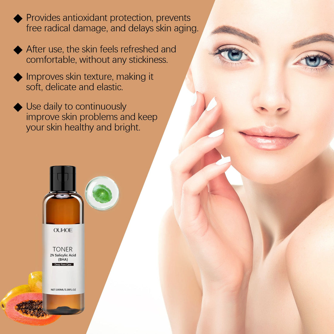 Salicylic Acid Pore Care Hydrating Facial Toner