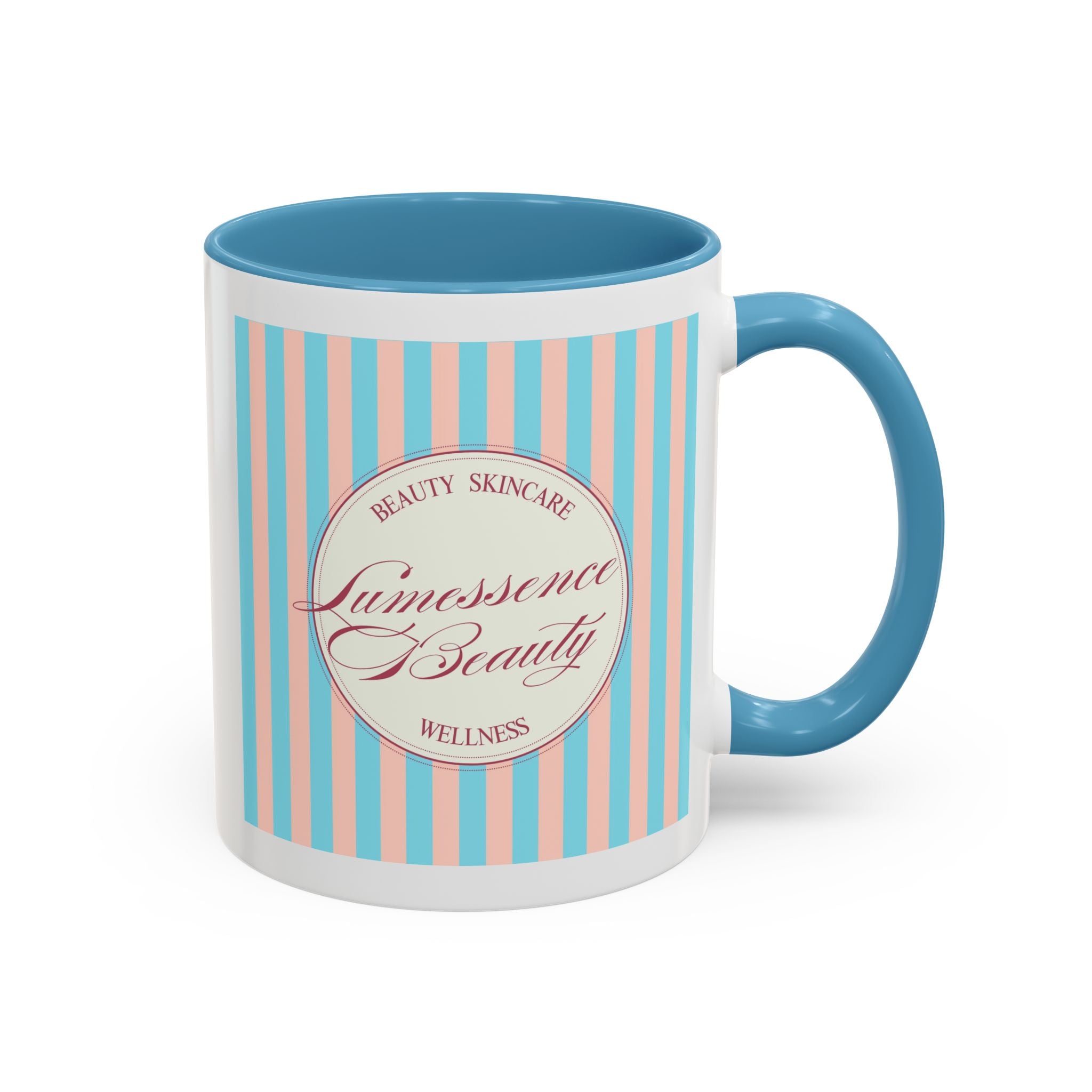 Lumessence Beauty Striped Logo - Accent Coffee Mug 11/15oz