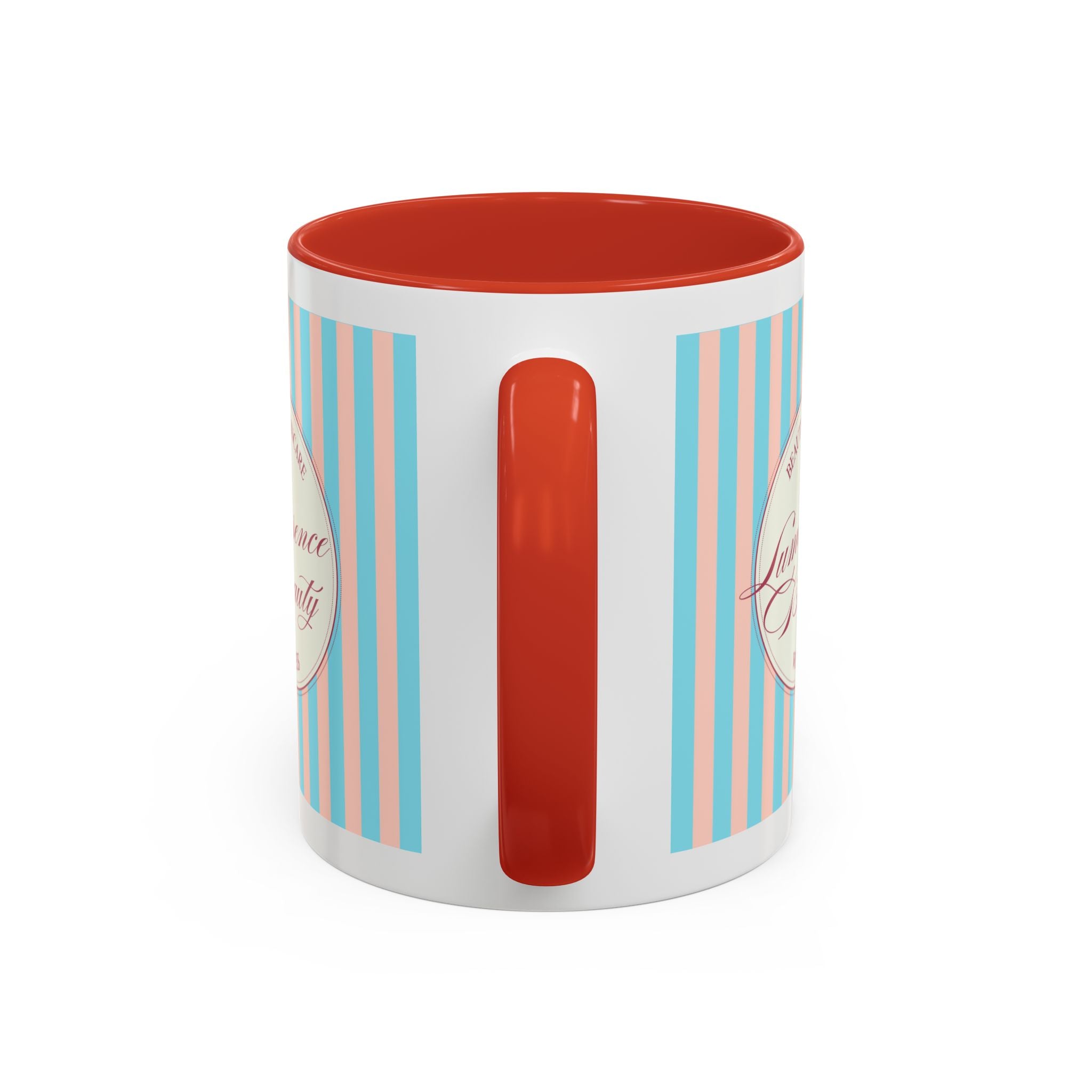 Lumessence Beauty Striped Logo - Accent Coffee Mug 11/15oz