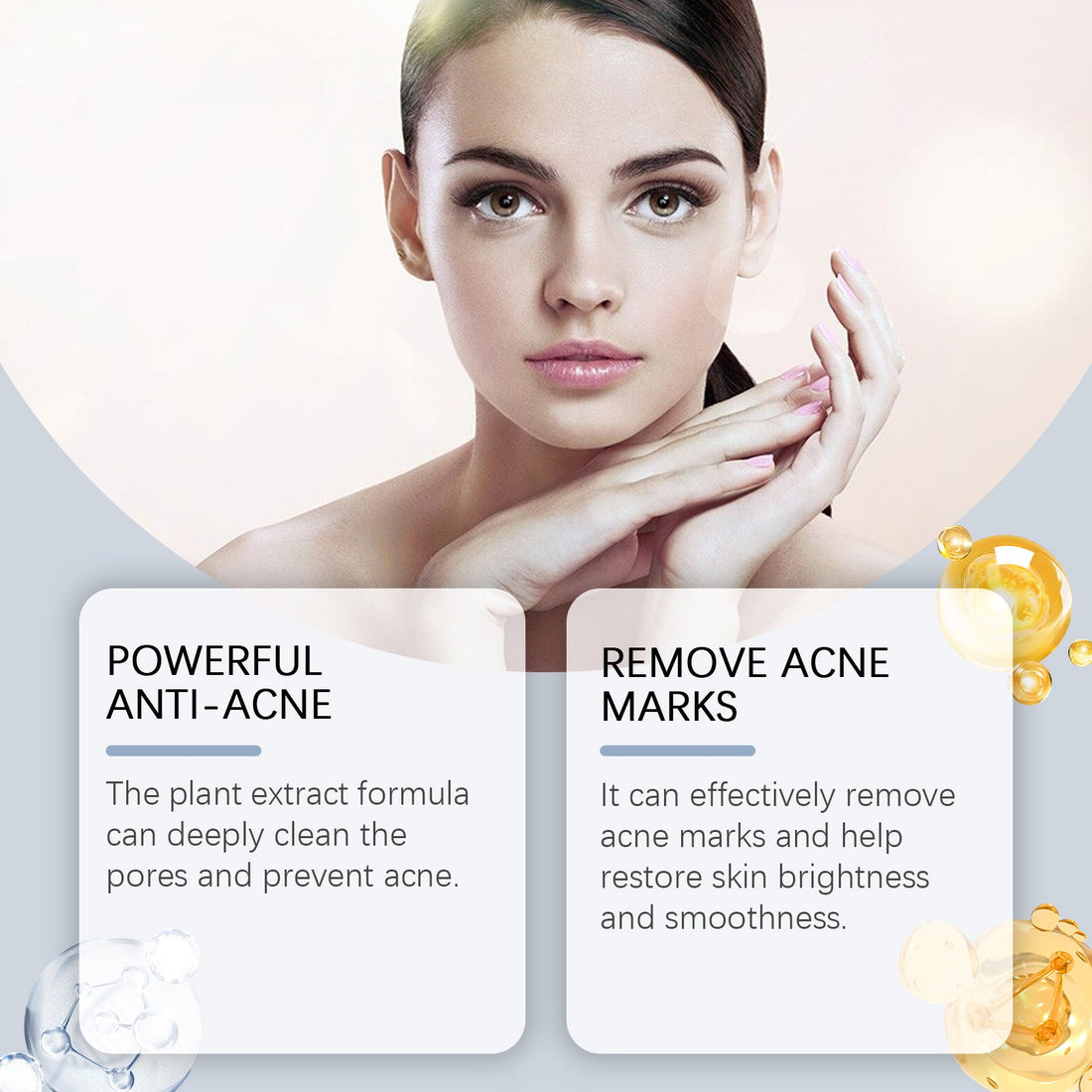 Acne Soothing Serum Hydrating Moisturizing Facial Skin Care Solution