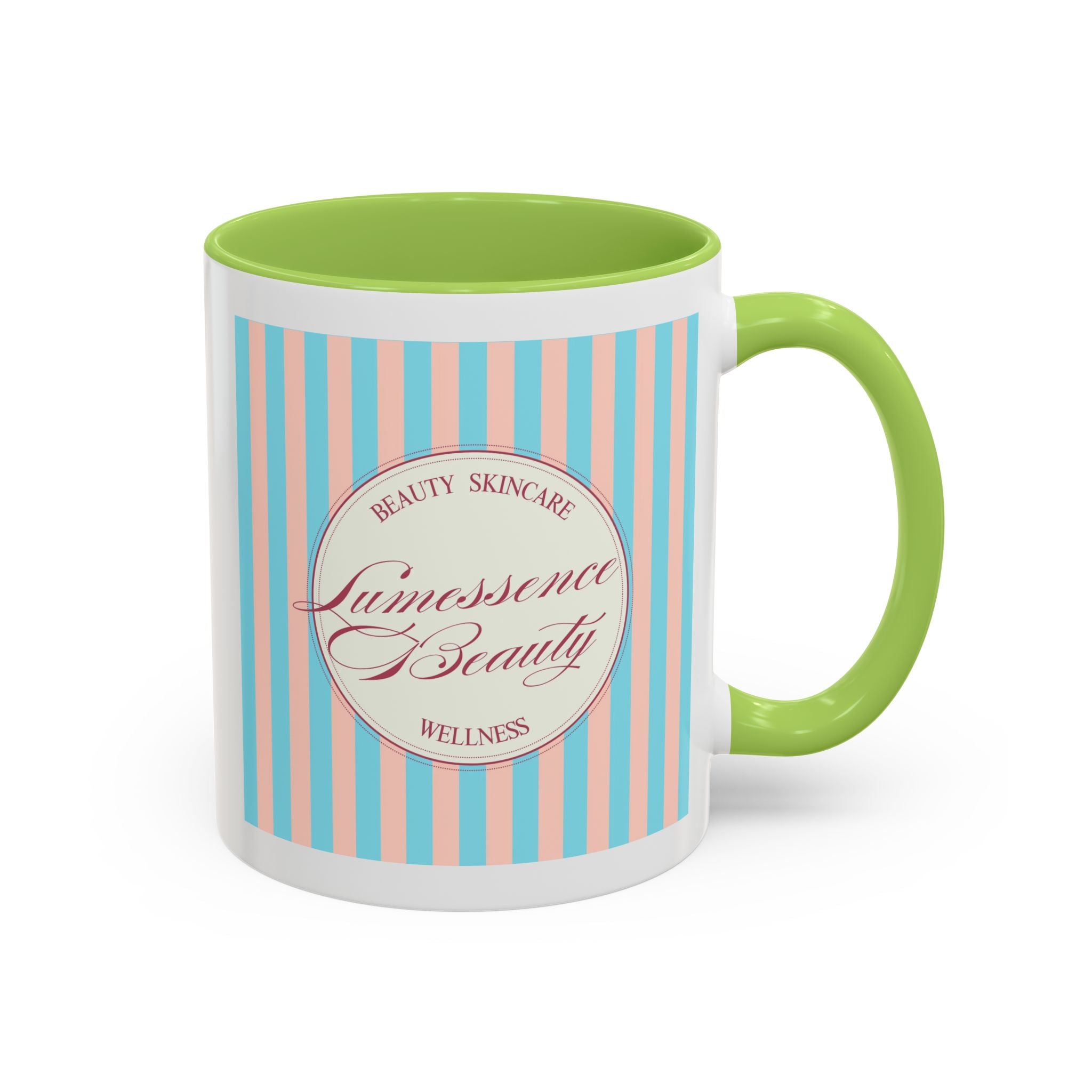 Lumessence Beauty Striped Logo - Accent Coffee Mug 11/15oz