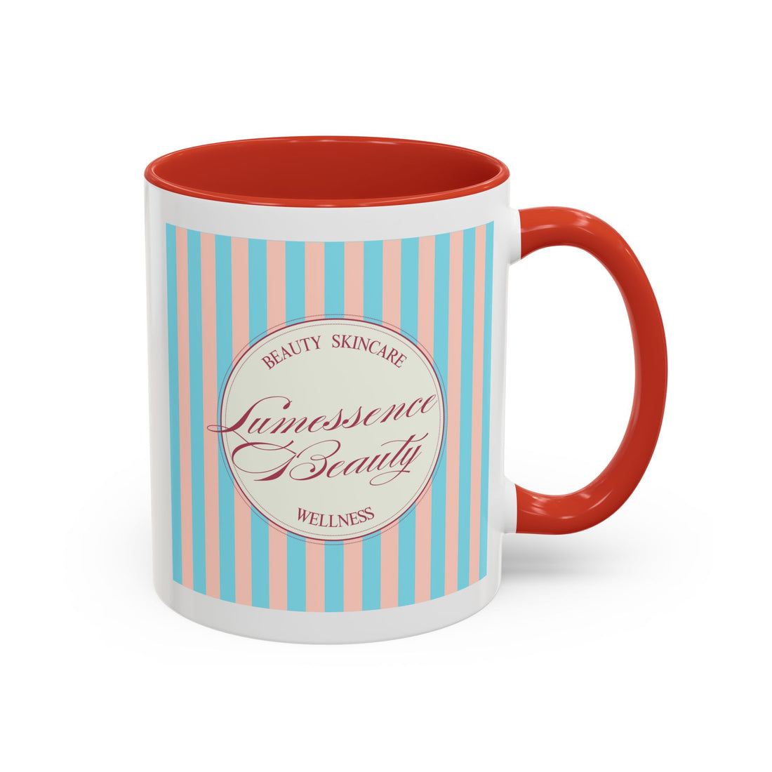 Lumessence Beauty Striped Logo - Accent Coffee Mug 11/15oz