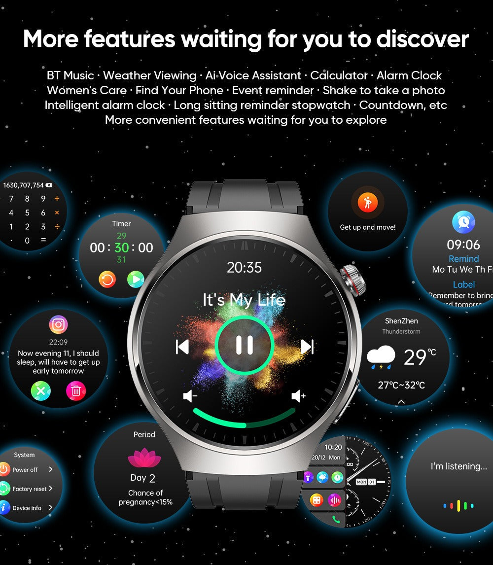 Smart Watch  Heart Rate Sports Monitor