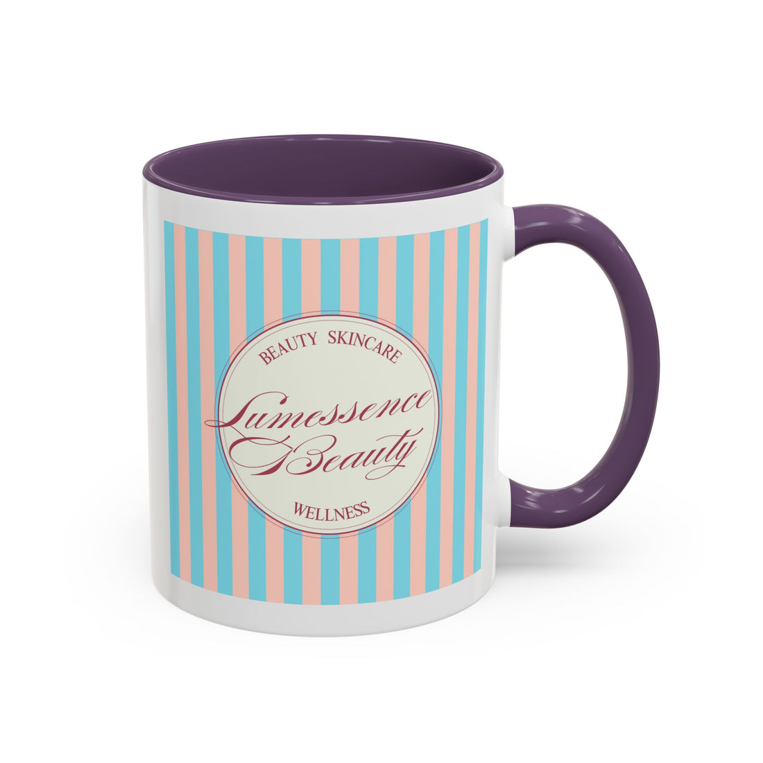 Lumessence Beauty Striped Logo - Accent Coffee Mug 11/15oz