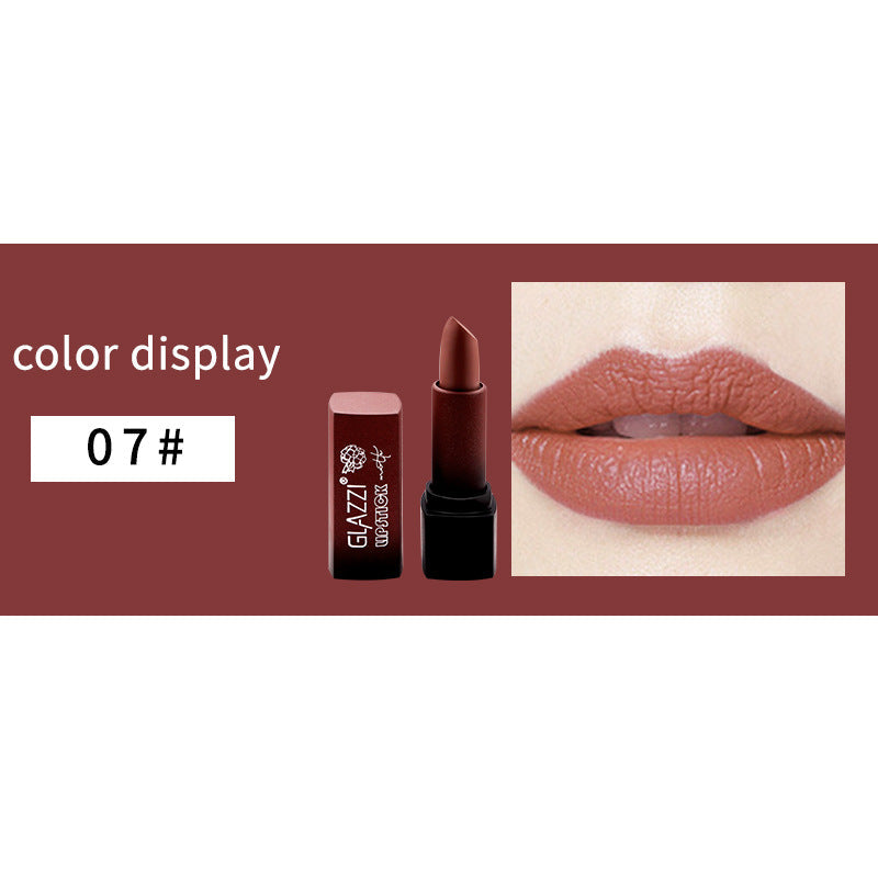 Small Square Matte Moisturizing Long Lasting Portable Lipstick