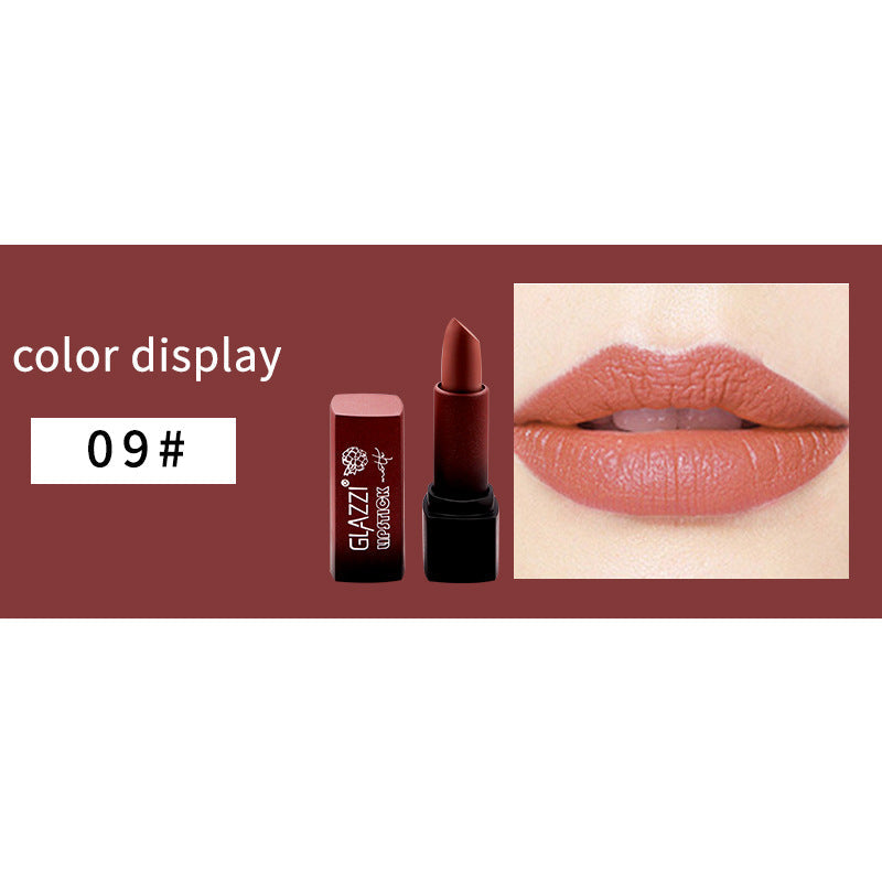 Small Square Matte Moisturizing Long Lasting Portable Lipstick