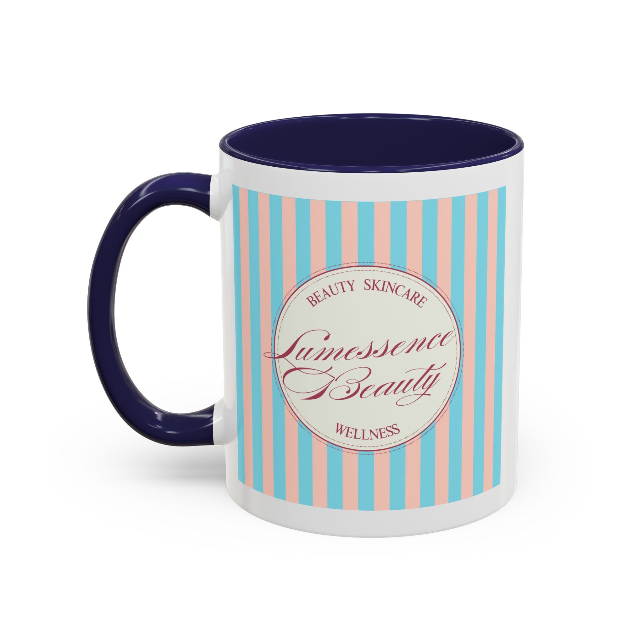 Lumessence Beauty Striped Logo - Accent Coffee Mug 11/15oz
