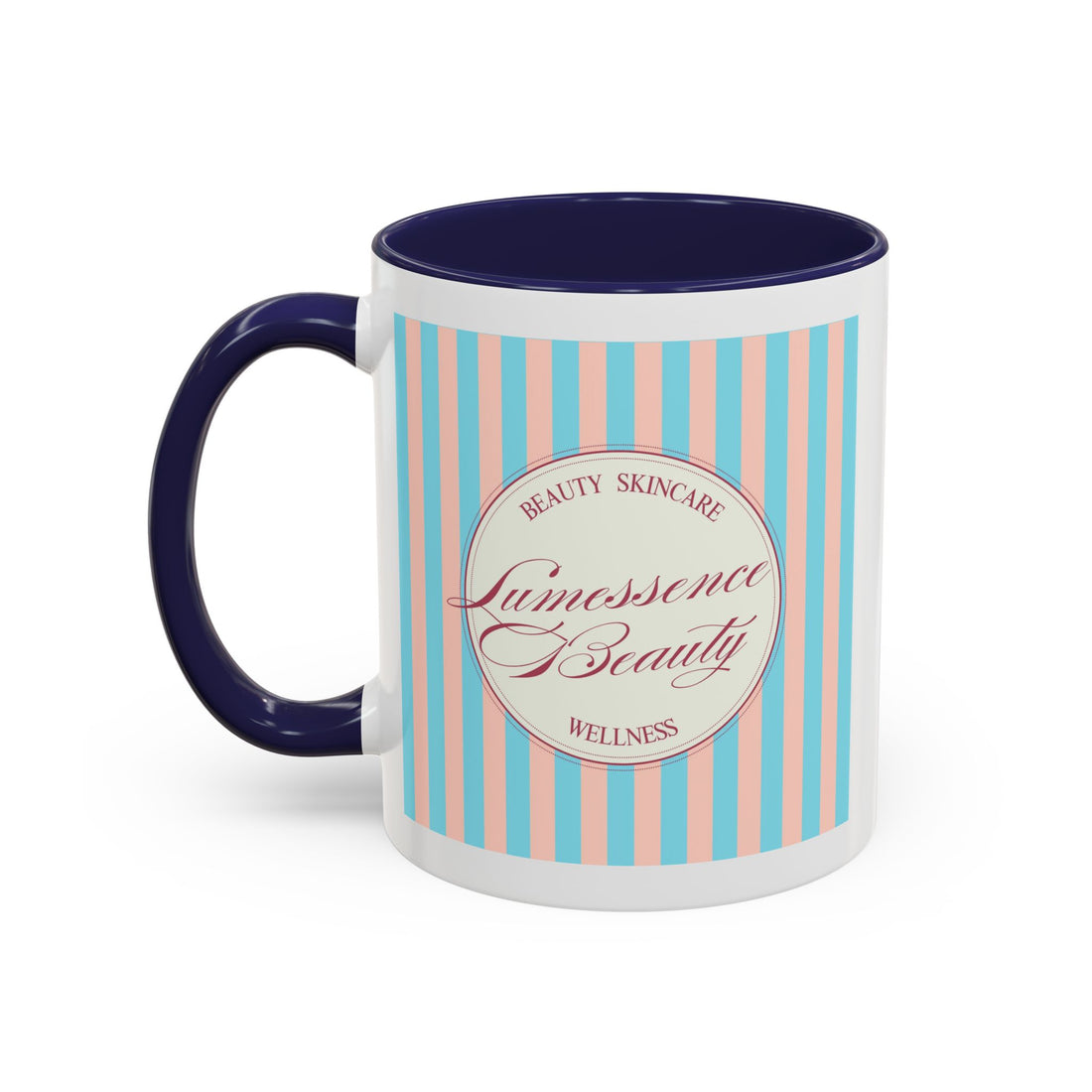 Lumessence Beauty Striped Logo - Accent Coffee Mug 11/15oz