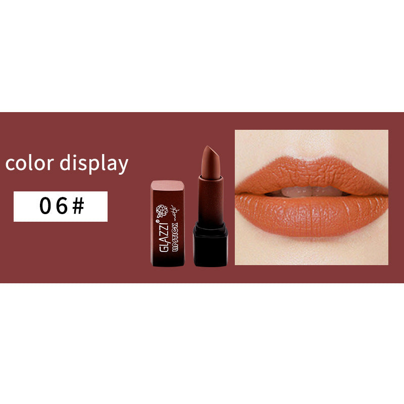 Small Square Matte Moisturizing Long Lasting Portable Lipstick