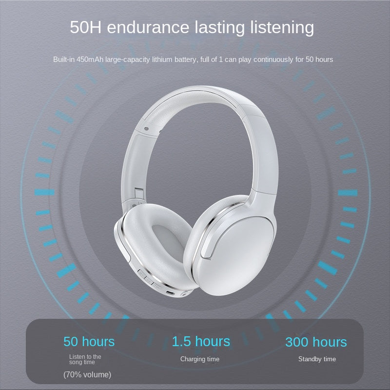 Wireless Bluetooth Gaming Headset Heavy Bass