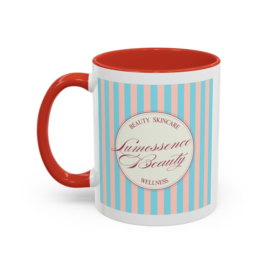 Lumessence Beauty Striped Logo - Accent Coffee Mug 11/15oz