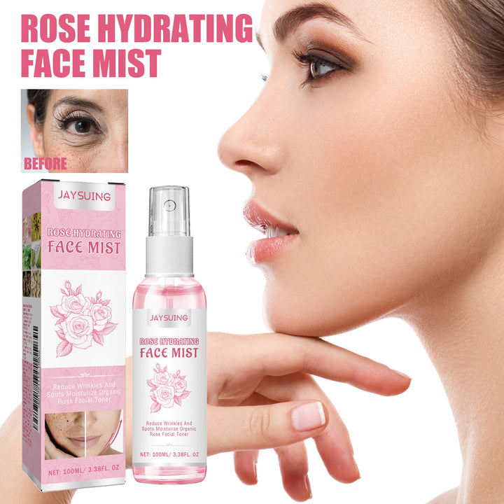 Rose Face Toner Hydrating Refreshing Oil Control Skincare