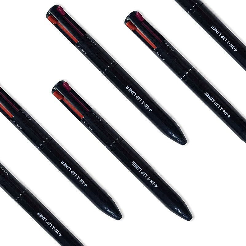 4 In 1 Makeup Pen Four Color Lip Liner