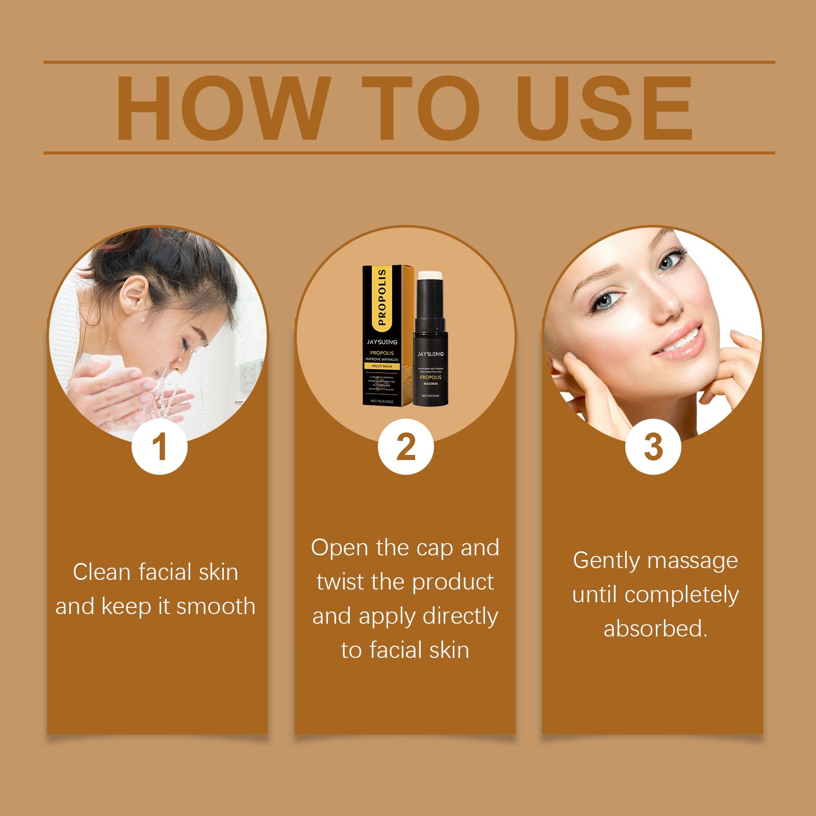 Propolis Firming Moisturizer Anti Wrinkle Rejuvenating Face Cream