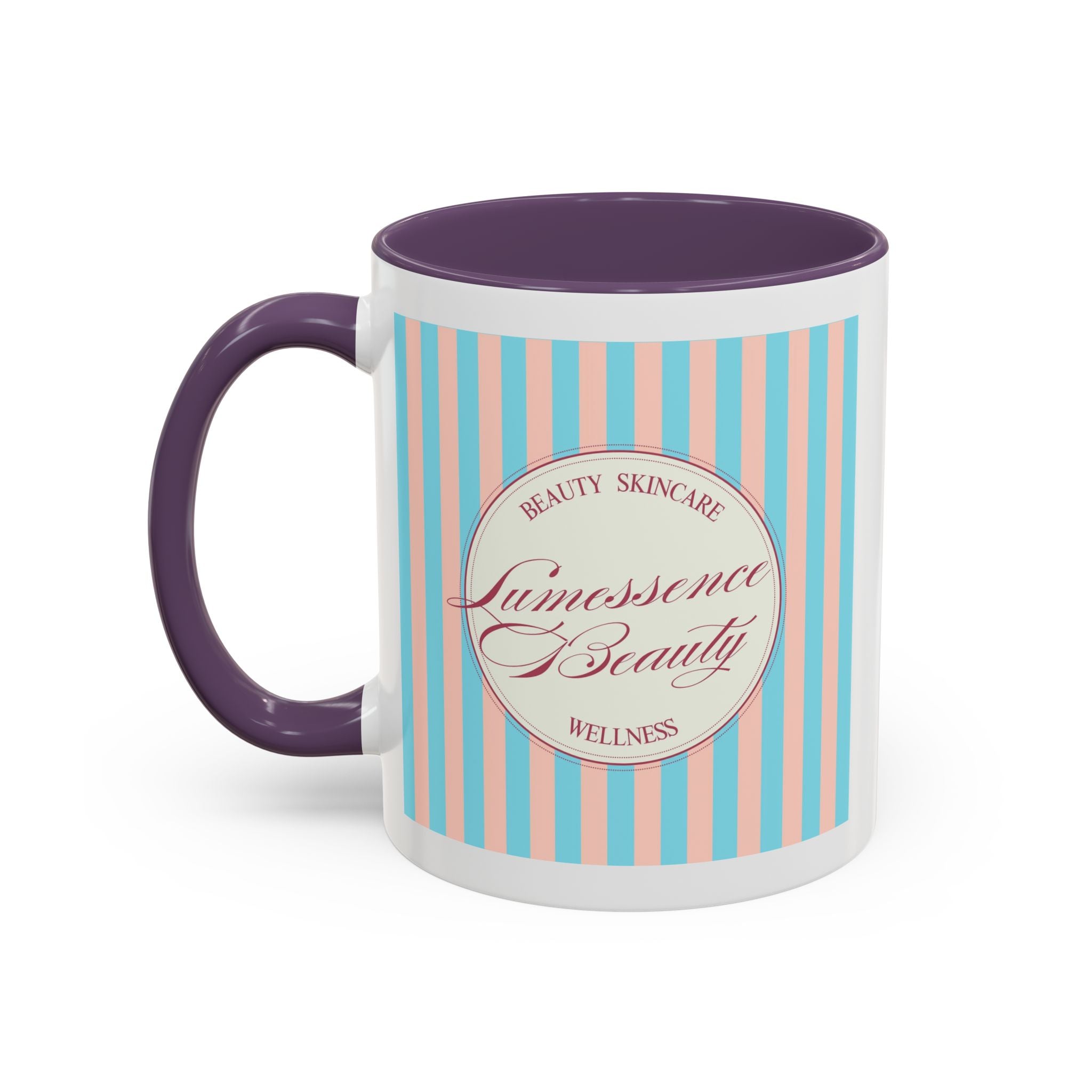 Lumessence Beauty Striped Logo - Accent Coffee Mug 11/15oz