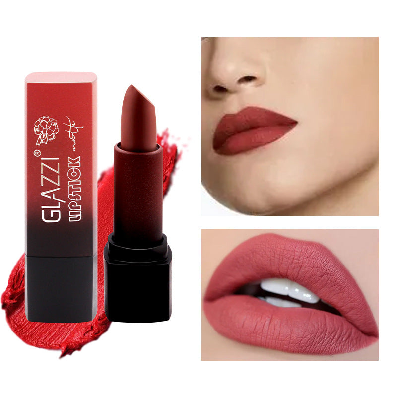 Small Square Matte Moisturizing Long Lasting Portable Lipstick