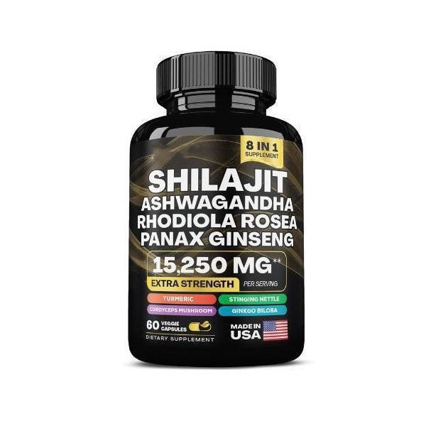 Sea Moss Shilajit Collagen Peptide 2 In 1 Capsules