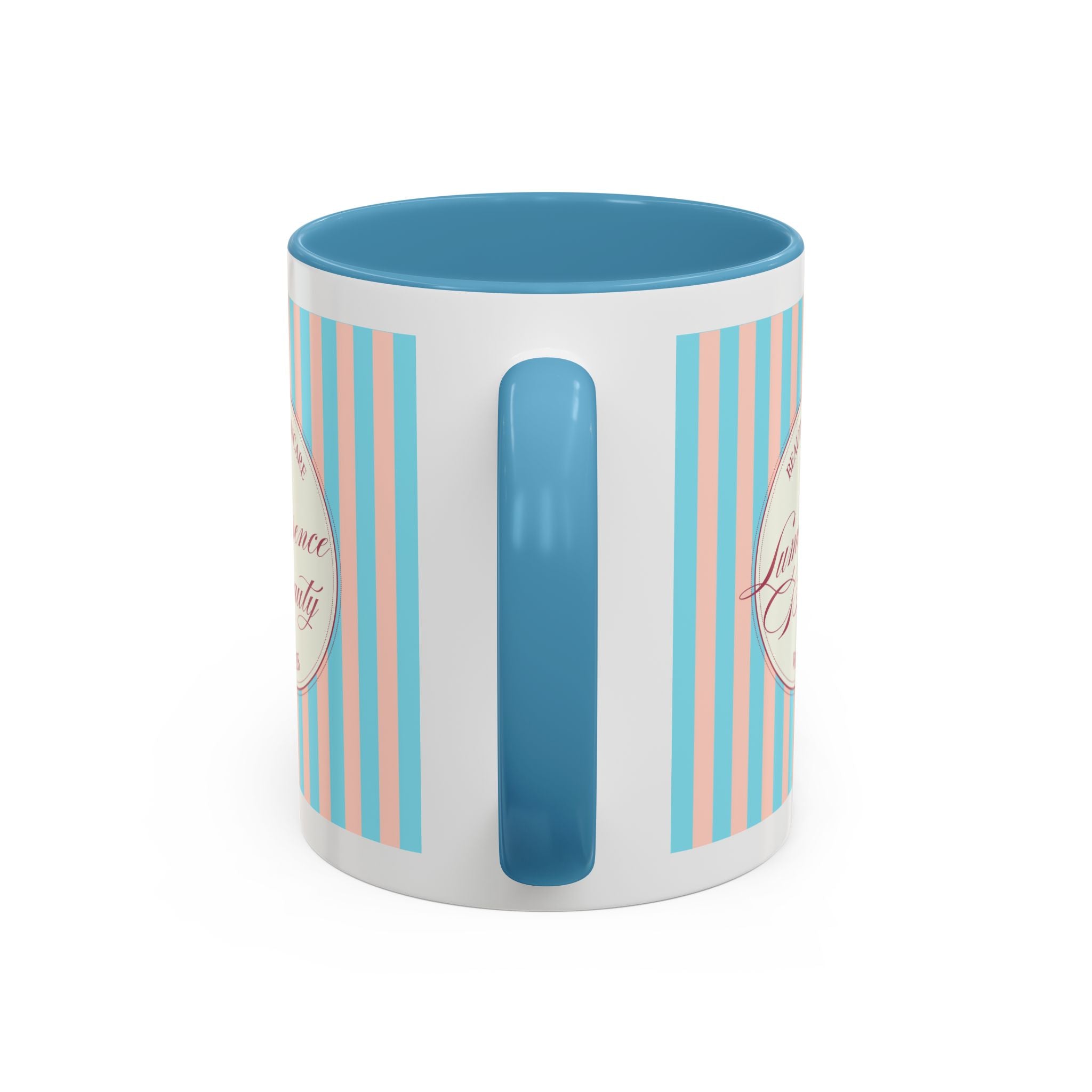Lumessence Beauty Striped Logo - Accent Coffee Mug 11/15oz
