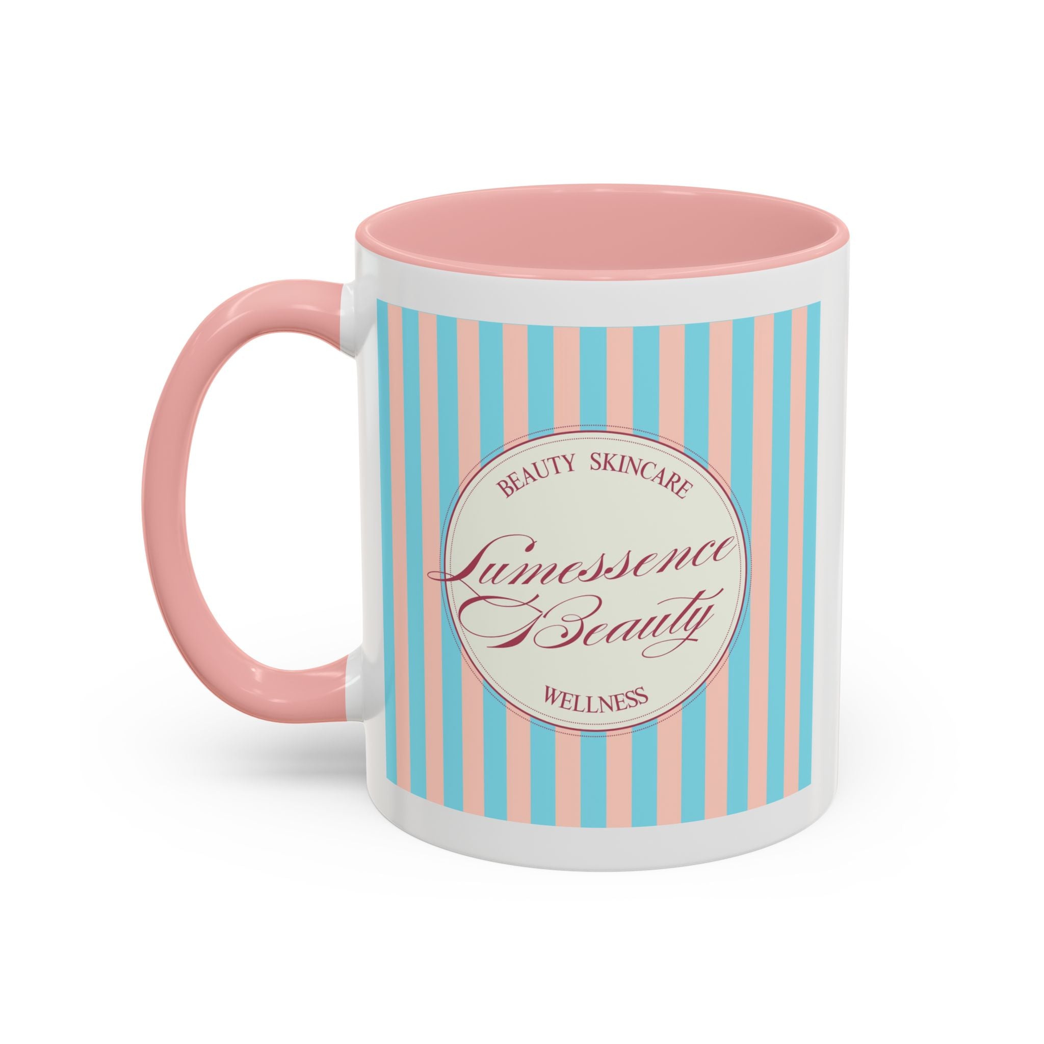 Lumessence Beauty Striped Logo - Accent Coffee Mug 11/15oz