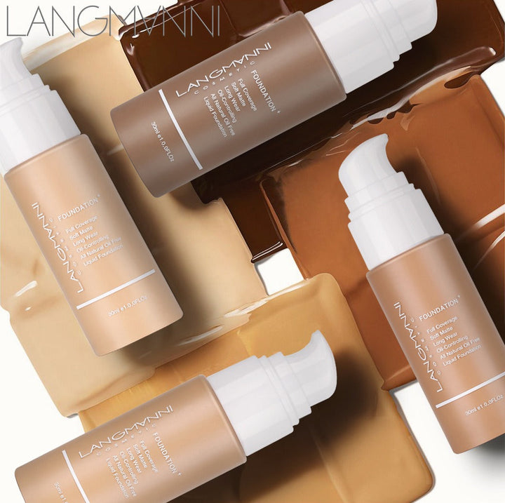 Matte Makeup Foundation Oil Control Concealer Liquid Foundation Cream