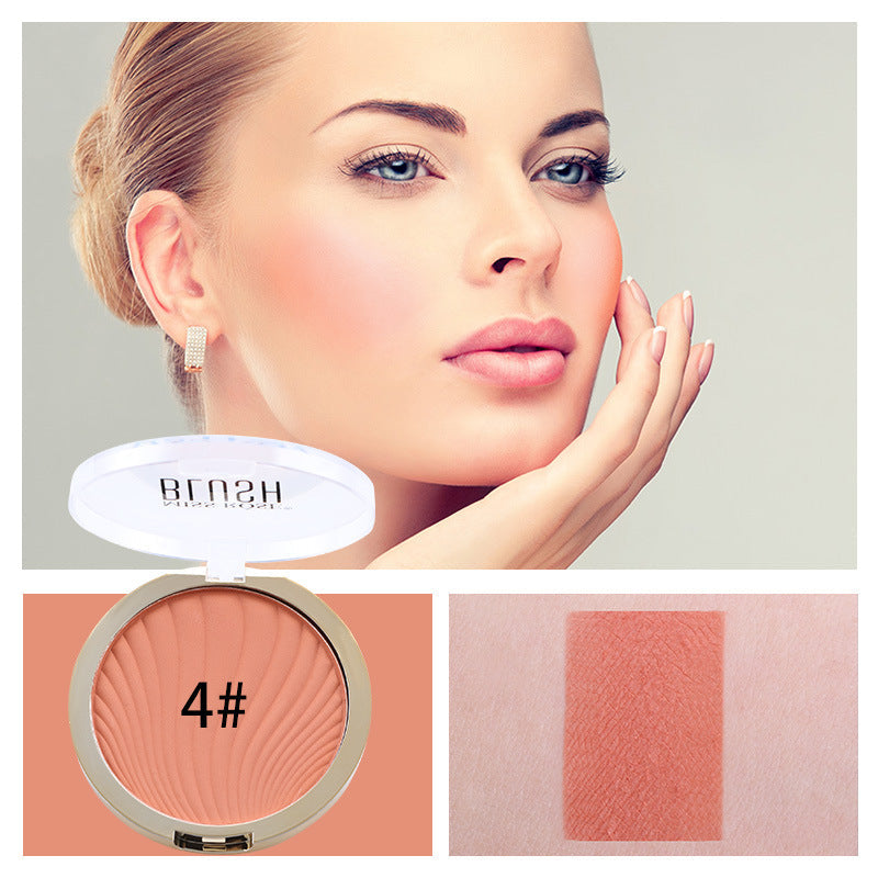 Six Color Matte Blush Highlighter Makeup Palette