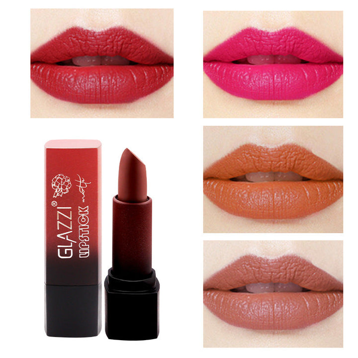 Small Square Matte Moisturizing Long Lasting Portable Lipstick