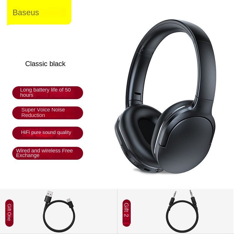 Wireless Bluetooth Gaming Headset Heavy Bass