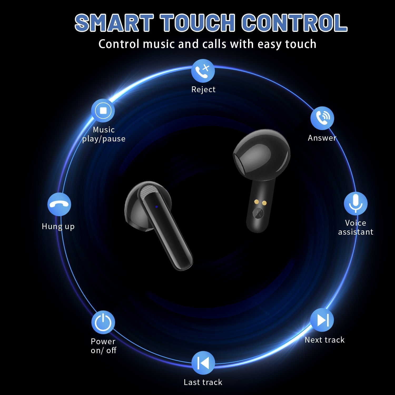 Earbuds Wireless Bluetooth Power Bank Case