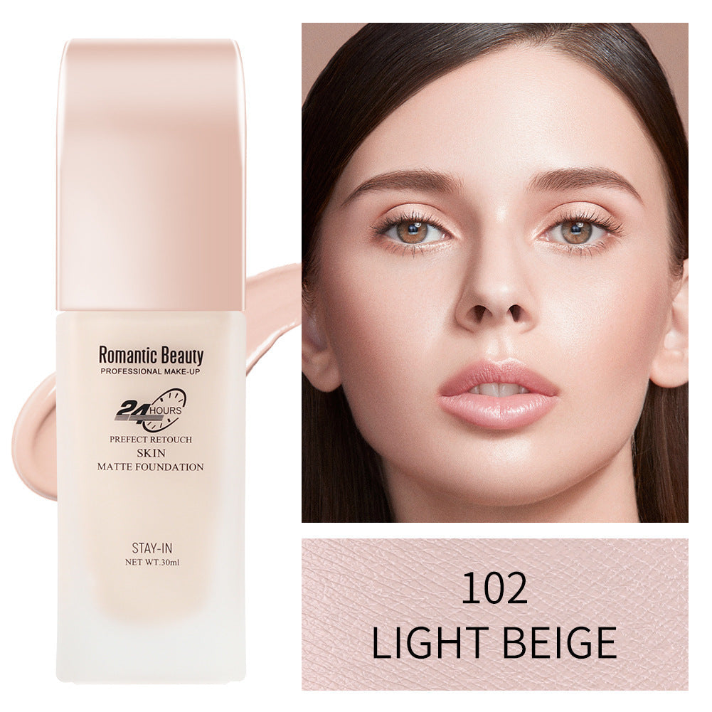 Long Lasting Oil Control Liquid Foundation 30ml