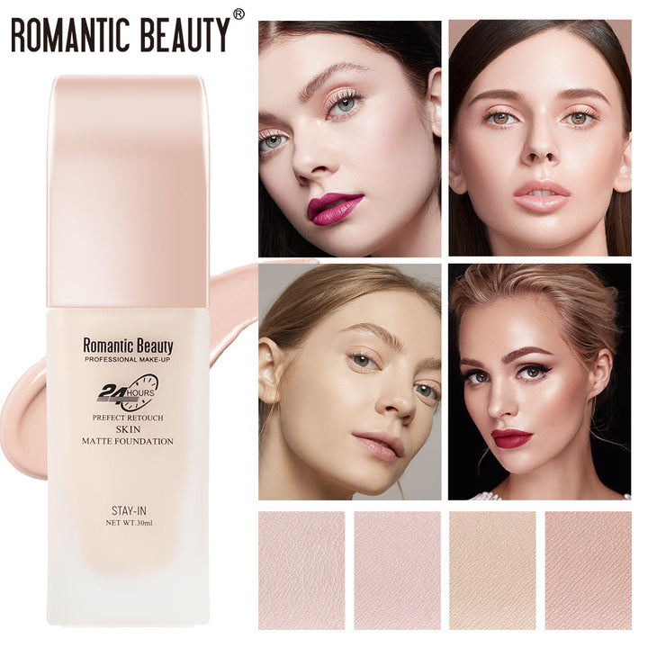 Long Lasting Oil Control Liquid Foundation 30ml