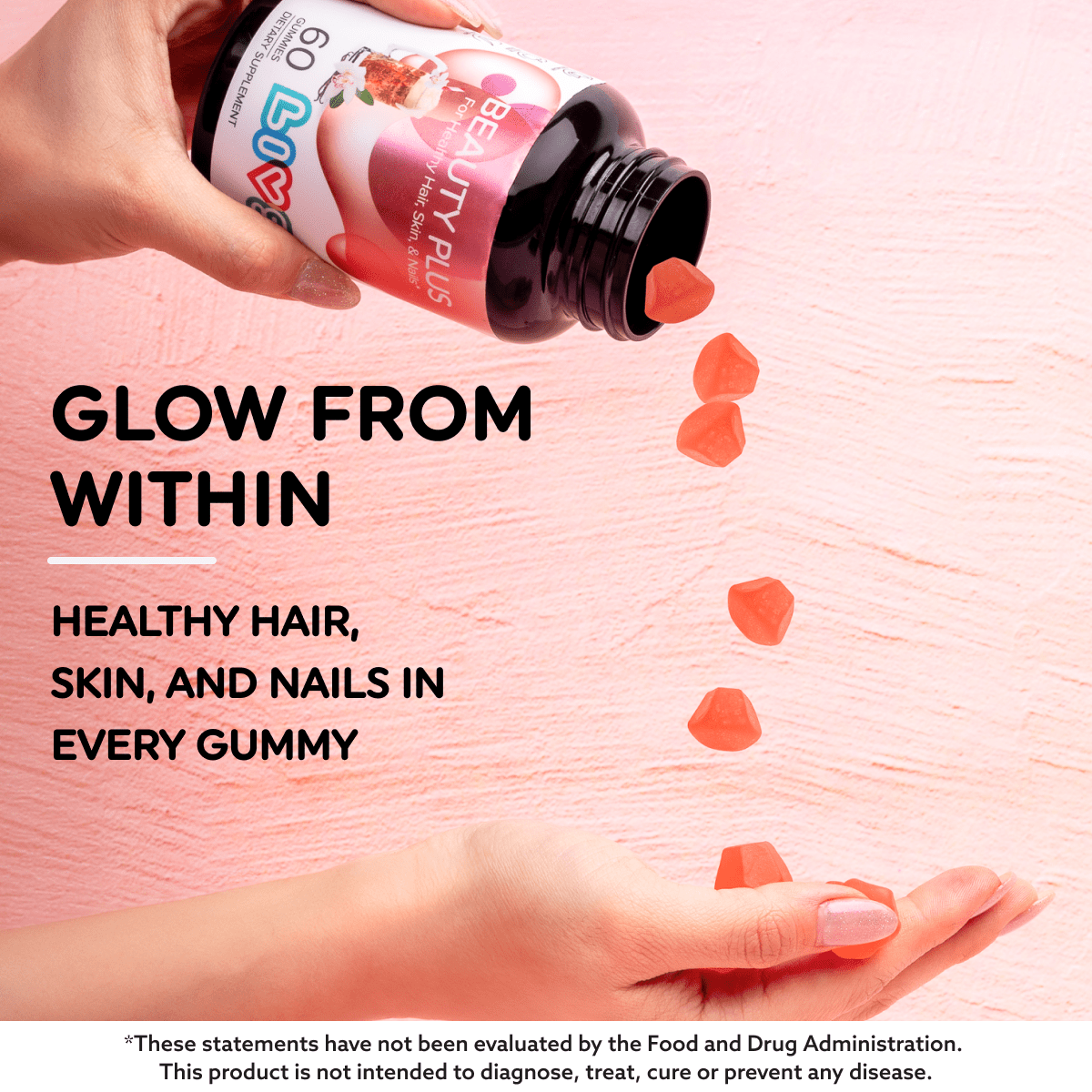 Beauty Plus Daily Skin Hair Nail Wellness Supplement
