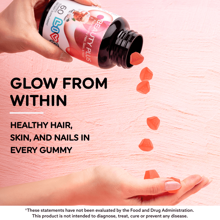 Beauty Plus Daily Skin Hair Nail Wellness Supplement
