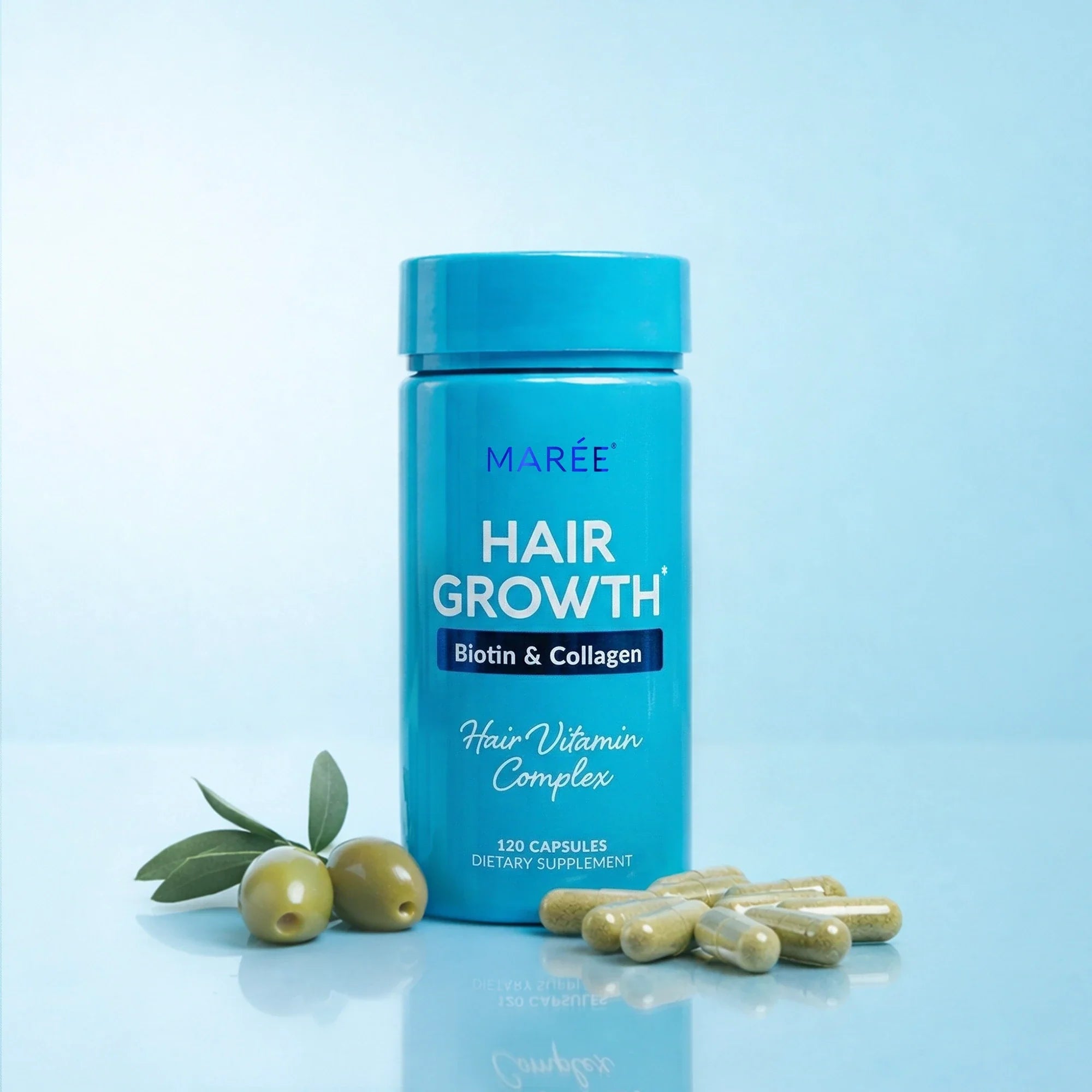Collagen Hair Growth Complex Dietary Supplement Formula