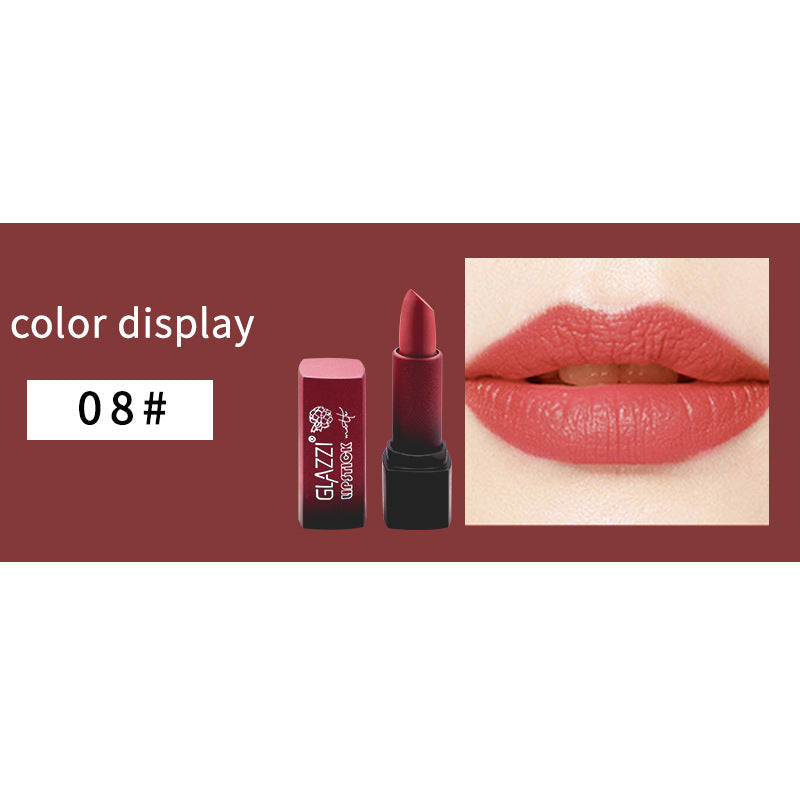 Small Square Matte Moisturizing Long Lasting Portable Lipstick